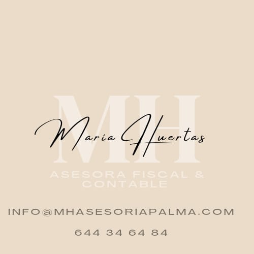 Logo MARIA HUERTAS - MH ASESORIA PALMA Logo MARIA HUERTAS - MH ASESORIA PALMA