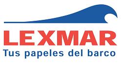 Logo LEXMAR Tus papeles del barco SL